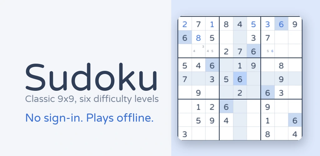 Sudoku — official store artwork